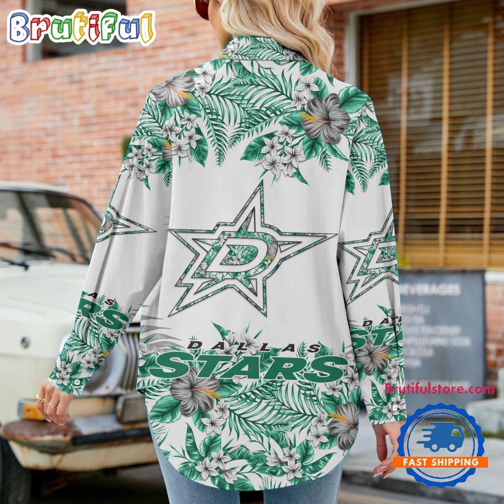 NHL Dallas Stars Limited Edition Casual Shirt for Women - Image 3