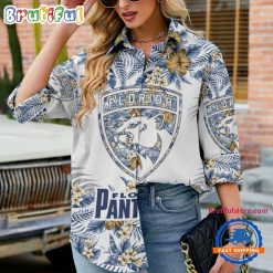NHL Florida Panthers Limited Edition Casual Shirt for Women