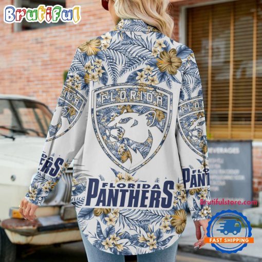 NHL Florida Panthers Limited Edition Casual Shirt for Women