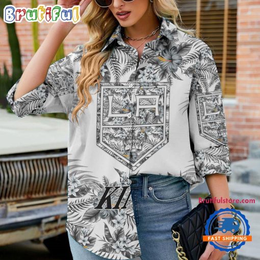 NHL Los Angeles Kings Limited Edition Casual Shirt for Women