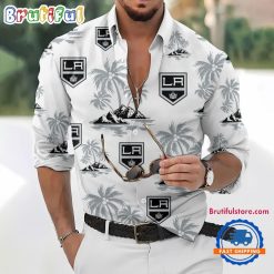 NHL Los Angeles Kings New Version Long Sleeve Button Shirt