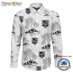 Alternative view of NHL Los Angeles Kings New Version Long Sleeve Button Shirt