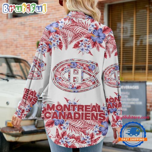 NHL Montreal Canadiens Limited Edition Casual Shirt for Women