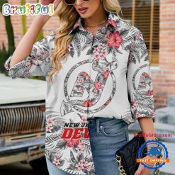 NHL New Jersey Devils Limited Edition Casual Shirt for Women