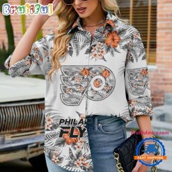 NHL Philadelphia Flyers Limited Edition Casual Shirt for Women