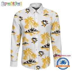 NHL Pittsburgh Penguins New Version Long Sleeve Button Shirt