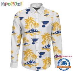NHL St. Louis Blues New Version Long Sleeve Button Shirt