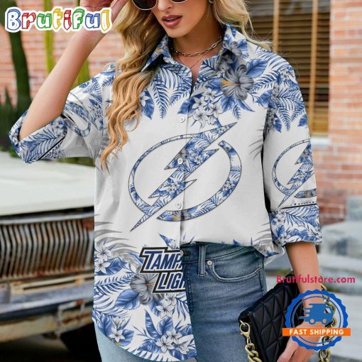 NHL Tampa Bay Lightning Limited Edition Casual Shirt for Women