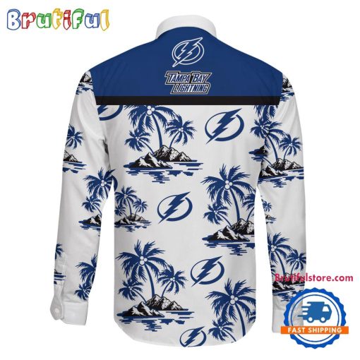 NHL Tampa Bay Lightning New Version Long Sleeve Button Shirt