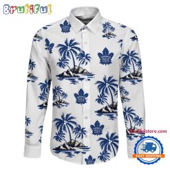 NHL Toronto Maple Leafs New Version Long Sleeve Button Shirt