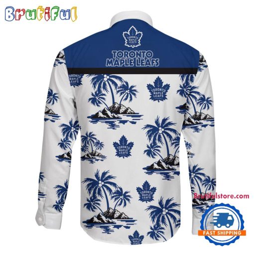 NHL Toronto Maple Leafs New Version Long Sleeve Button Shirt