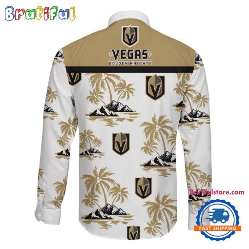 NHL Vegas Golden Knights New Version Long Sleeve Button Shirt