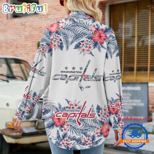 NHL Washington Capitals Limited Edition Casual Shirt for Women