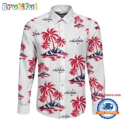 NHL Washington Capitals New Version Long Sleeve Button Shirt